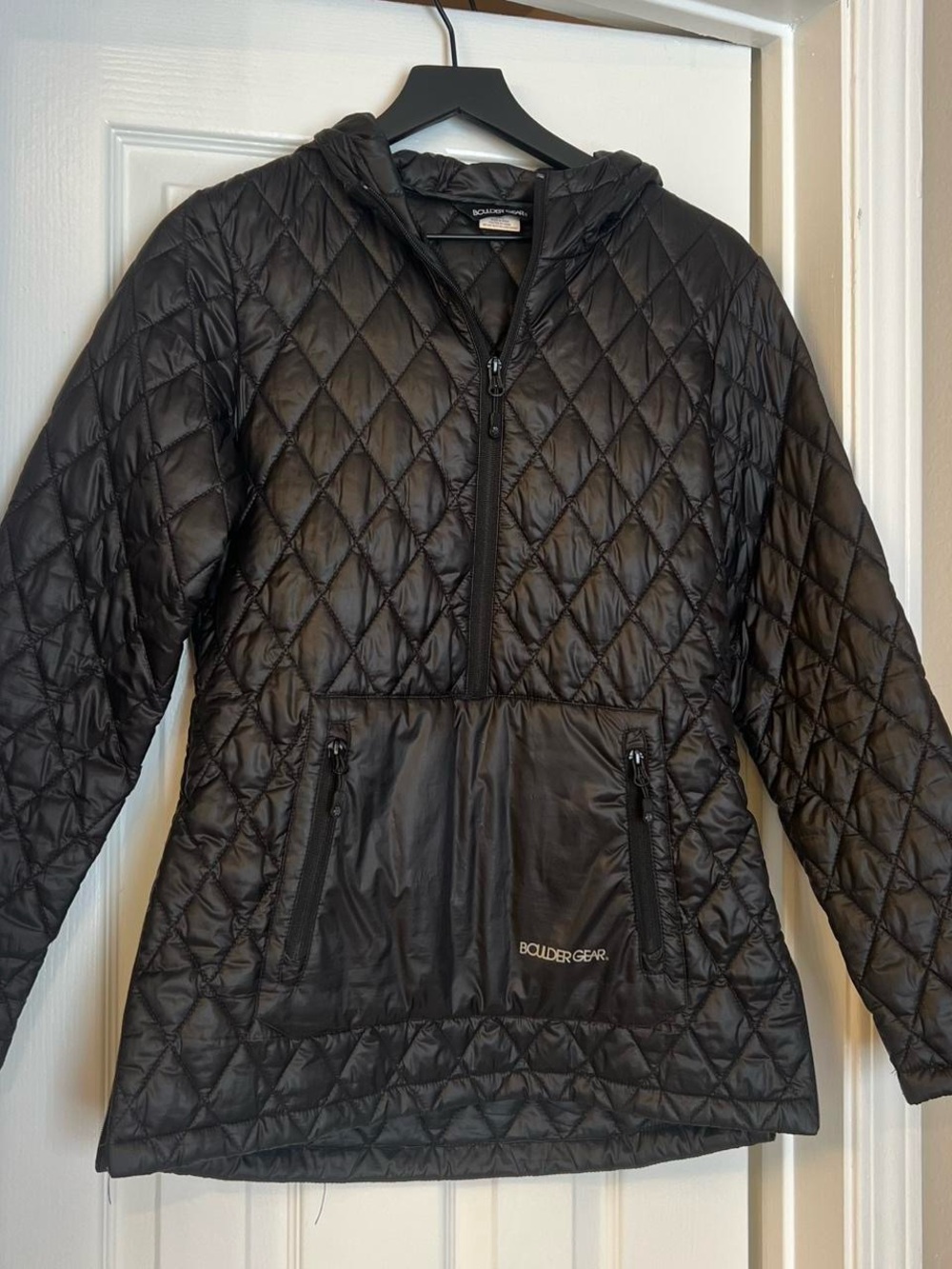 Boulder Gear Quilted Hooded Jacket - Black